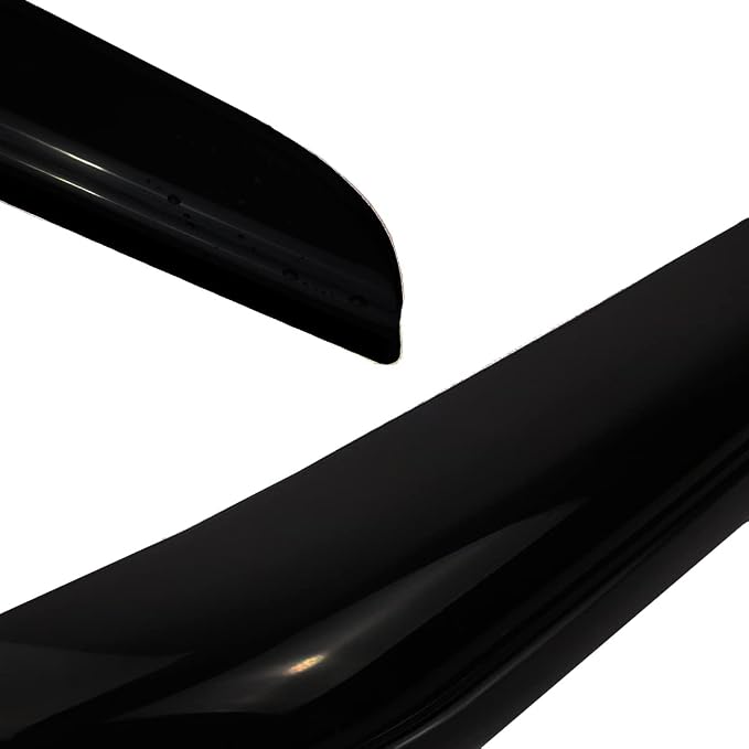 Tape on Side Window Visors rain Guards Vent Deflectors for Honda Civic Sedan 4-Door 2016-2021, Shade Smoke Tinted 4Pcs