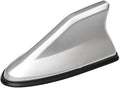 Car Shark Fin Antenna Cover for Chrysler 200 300 300M 300 Touring 1998-2025, Roof Mount Decorative Antenna Cap Vehicle Shark Fin Shape Cover Replacement with Adhesive Tape,Silver