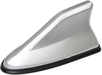 Car Shark Fin Antenna Cover for Chrysler 200 300 300M 300 Touring 1998-2025, Roof Mount Decorative Antenna Cap Vehicle Shark Fin Shape Cover Replacement with Adhesive Tape,Silver