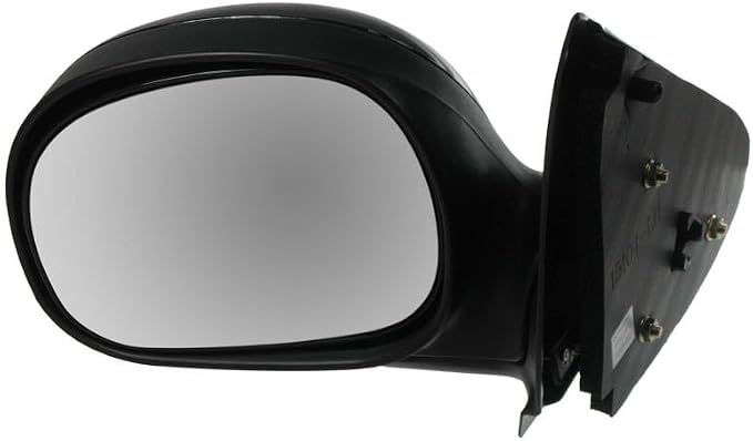 2 Piece Driver and Passenger Side Mirror Assembly Set Manual Adjustment Non-Heated No Memory Black Compatible with 1997-2002 Ford F150 1997-1999 F250 FO1320178 FO1321178
