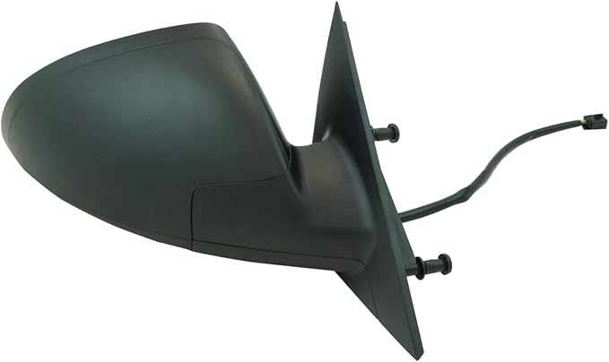 Passenger Side Mirror Assembly Electric Adjustment Non-Heated No Memory Textured Compatible with 2005-2009 Pontiac G6 GM1320291