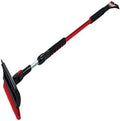 Bigfoot 60" Telescoping Snowbroom and Ice Scraper - One Touch Pivoting Head and Enhanced Foam Grip