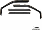 Voron Glass in-Channel Extra Durable Rain Guards for Ford F150 2021-2026 SuperCrew, Window Deflectors, Vent Window Visors, 4 Pieces - 200784