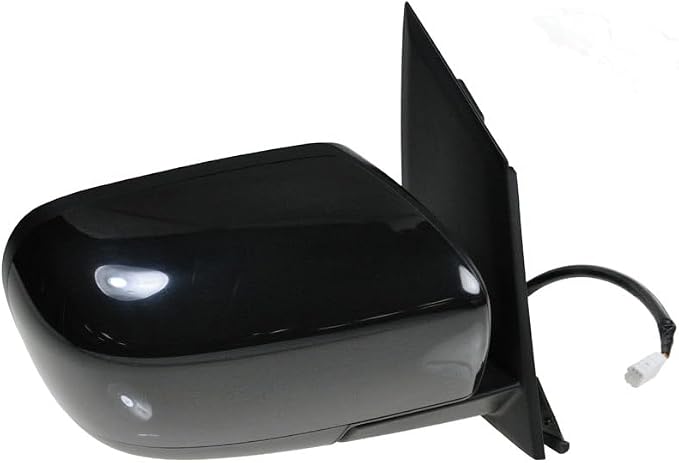 2 Piece Driver and Passenger Side Mirror Assembly Set Electric Adjustment Non-Heated No Memory Textured Compatible with 2007-2008 Mazda CX-7 MA1320152 MA1321152