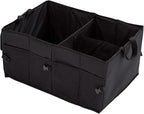 Trunk Organizer Car Basket for Car SUV Sedan Home Groceries | Trunk Storage Tote Organizer Small Collapsible Bins for Family House Groceries Snack Cleaning Tools First Aid Kit