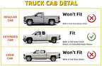 Window Visor Rain Guards Compatible with 1988-2000 Chevy GMC C10 C1500 C2500 C3500 K1500 K2500 K3500 Pickup Extended Cab Wind Deflector Vent Visors for Trucks Accessories Tape-On 4 Pieces