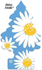 076171673473 Daisy Fields Hanging Paper Tree for Home or Car, 6 Pack