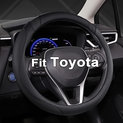 Customized Auto Car Steering Wheel Cover for Toyota Prius,86,13.75-14.25 inch