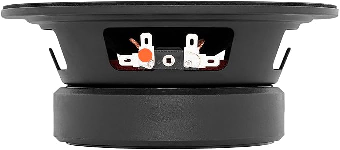 PRO-GM8.4B Loudspeaker - 8", Midrange, Red Aluminum Bullet, 580W Max, 4 Ohms,1.5" Kapton VC, Premium Quality Audio Door Speakers for Car or Truck Stereo Sound System (1 Speaker)