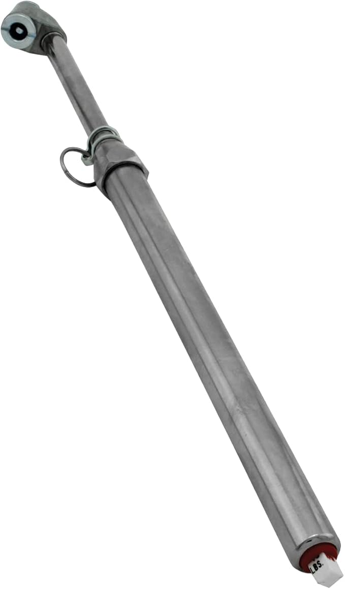S-976 Dual Head Chuck Tire Pressure Service Gauge, Plated Brass Tube, 12 3/4” 1-160 PSI