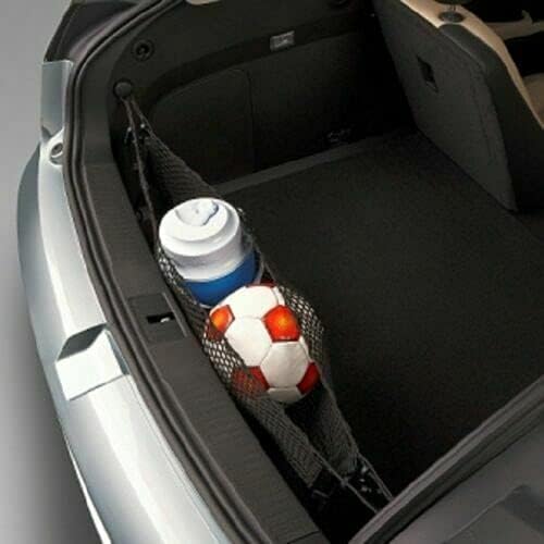 (2 in 1) Rear Trunk Organizer Cargo Net for Chevrolet Volt 2011-2019 – (Envelope/Floor Style) Cargo Net for Hatchback–Premium Mesh Elastic Car Trunk Organizer–Compatible with Volt
