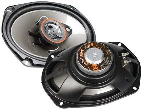 AS29 Loudspeakers 1 Pair of 6X9 500W Max 3-Way Speakers 4 Ohms Premium Quality Audio Door Speakers for Car or Truck Stereo Sound System
