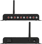 Pro 2.4 BT Bluetooth DSP Crossover Full, Digital Signal Processor, Car Audio Equalizer with App, Gain up to 9V, 15 Band Graphic Equalization, 12 preset EQ, 2 in and 4 Out, High Level Input