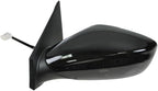 2 Piece Driver and Passenger Side Mirror Assembly Set Electric Adjustment Heated No Memory Black Compatible with 2011-2014 Hyundai Sonata HY1320166 HY1321166