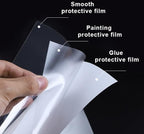 Roll Door Edge Guard Paint Protection Film 0.4" 1" 2" 4" 8" x 240" 5' to 33 Yd, 8mil Impact Areas Scratches Chips Debris Clear Long-Lasting Resistant UV Gard (0.4 Inches x 5 YD)