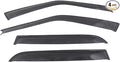 Tape On Window Visors Fits for 1988-1991 Honda Civic Sedan Only, DX, LX Models, Side Auto Window Wind Deflectors, Ventshade, Rain Guards for Cars/Trucks