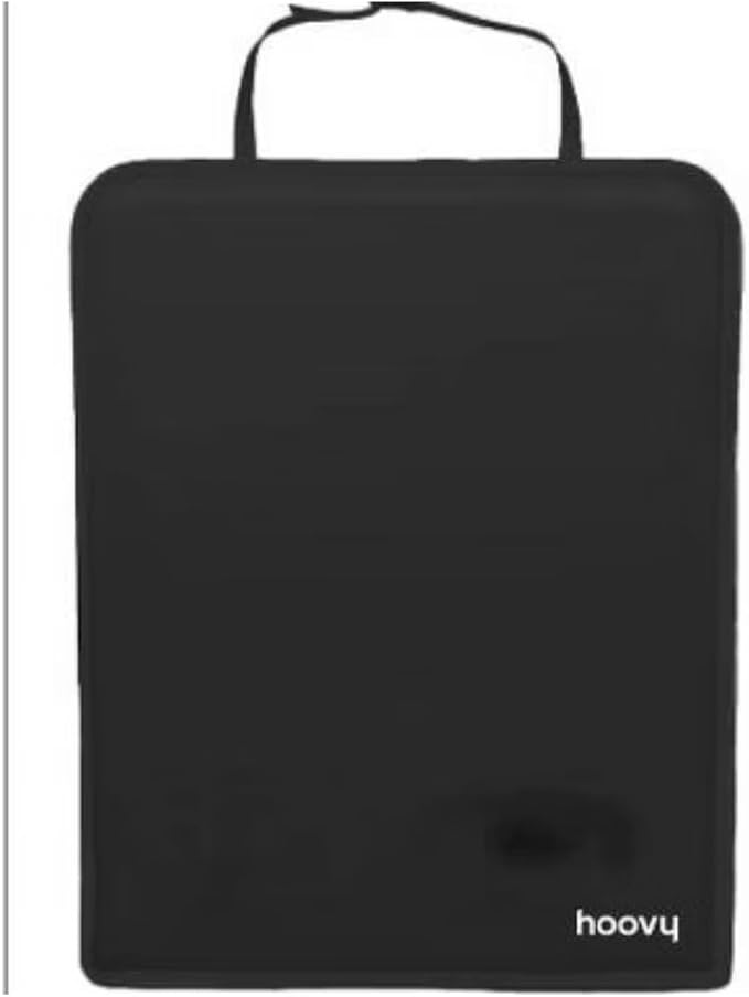 Kick Protector Mats, Black, Waterproof PVC, Back Seat Protector for Kids, Universal Fit, 2 Pack