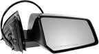 Driver and Passenger Side Mirror Assembly Set Power Textured Foldaway Compatible with 09-17 Chevrolet Traverse 09-16 GMC Acadia 17 GMC Acadia Limited 08-10 Saturn Outlook