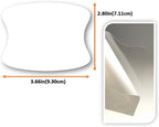 6pcs Customized Car Door Handle Cup Protector Made with 3M Paint Protection Film Series, Sticker/Guard, Clear(Transparent), Anti Scratch, Universal Fit for Most Cars (Clear/6pcs)