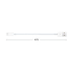 2 Pack USB-A to C Carplay Charger Cable for iPhone 16 15, iPhone 16 15 Pro Max, 16 15 Plus, iPad Pro 12.9/11, iPad Air 5th 4th Mini 6th Gen Cable for Charging Cable Cord - 4FT