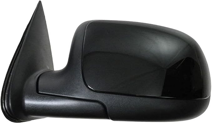 2 Piece Driver and Passenger Side Mirror Assembly Set Manual Adjustment Non-Heated No Memory Textured Compatible with 1999-2007 Chevy GMC Silverado Sierra 1500 2500 3500 2000-2006 Tahoe Yukon 1500