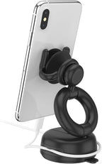 Car Phone Mount, Vent Mount, Black - Black