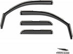 Voron Glass in-Channel Extra Durable Rain Guards for Chevrolet (Chevy) Silverado 2500, 2500HD/3500HD 2015-2019 Double Cab, Window Deflectors, Vent Window Visors, 4 Pieces - 200278