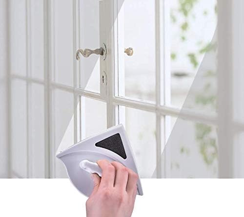 Magnetic Window Cleaner Double Side Glass Wiper Adjustable Magnetic Glider Washing Brush Tools Glass Washing Cleaning Tool Brush 3-8mm Thickness Suit Glazed Windows