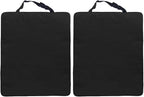 ERINGOGO 2pcs Car Kick Mats Back Seat Protector for Black Auto Seat Back Anti-kick Pad for Safety in Cars