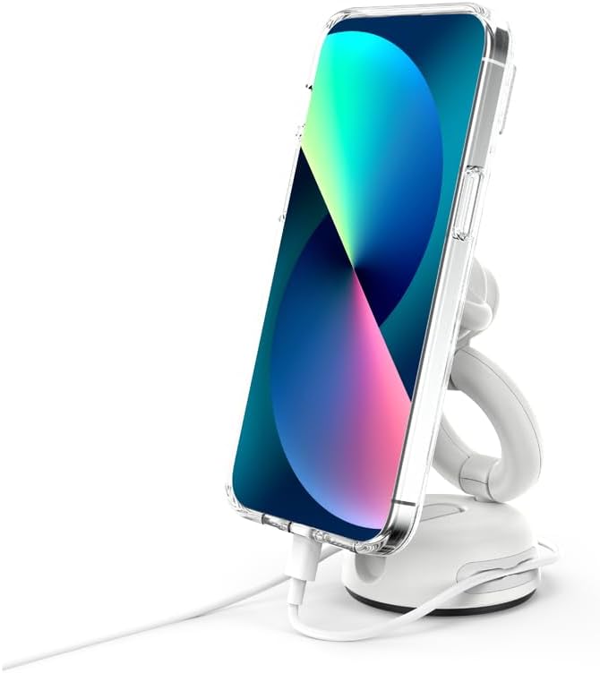 Car Phone Mount, Vent Mount - White
