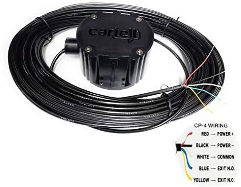 CARTELL CP3-100 Vehicle Sensor Kit Exit Wand Car Vehicle Detector Automatic Gate Free Exit device