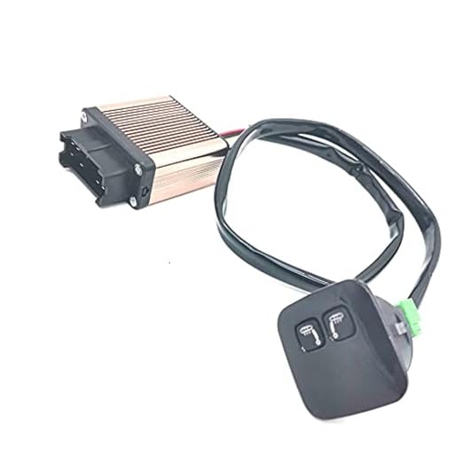 Digital 5 Level Display Car Front 2 Seat Heated Pad Cushions 12v Control Switch