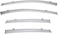 Window Visors Wind Deflectors Compatible with Buick 2017-2019 Lacrosse with Chrome Trim Rain Guards 3-847BU007