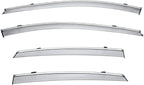 Window Visors Wind Deflectors Compatible with Buick 2017-2019 Lacrosse with Chrome Trim Rain Guards 3-847BU007