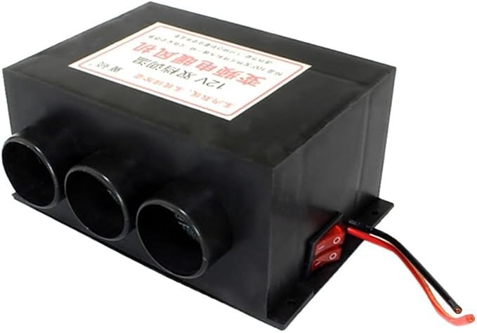 12V Car Heater, Universal 600W Blower Windscreen Demister Defroster Air Heater for Car Truck Defrosting Defogging Fast Heating Warming with Mounting Accessories