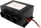 12V Car Heater, Universal 600W Blower Windscreen Demister Defroster Air Heater for Car Truck Defrosting Defogging Fast Heating Warming with Mounting Accessories