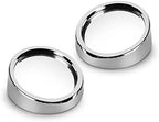 x Blind Spot Mirror, 2'' Silver Round HD Glass Convex Adjustable Wide Angle Rear View Mirror,Universal For Car SUVs Truck Motorcycle (2pcs)