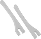 Car Seat Gap Filler, 2PCS Between Seat and Centre Console No Drop Vehicle Gap Plug, Automotive Interior Front Chair Blocker Stop Things from Dropping, Universal for SUV Caravan Truck (Grey)