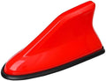 Car Shark Fin Antenna Cover for Chrysler 200 300 300M 300 Touring 1998-2025, Roof Mount Decorative Antenna Cap Vehicle Shark Fin Shape Cover Replacement with Adhesive Tape,Red
