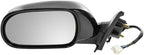 Driver and Passenger Side Mirror Assembly Set Power Heated Non Foldaway Paint to Match Compatible with 2003-2006 Infiniti G35 Sedan