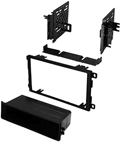 CACHÉ KIT930 Bundle with Car Stereo Installation Kit for Hummer H2 2003 – 2007 in Dash Mounting Kit, Harness, Antenna for Single or Double Din Radio Receivers (4 Item)
