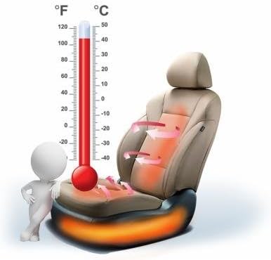 Drake Off Road Universal Plug-in seat Heater kit with high/Low Settings 2 seat Car Heated seat