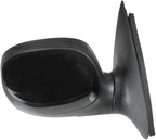 2 Piece Driver and Passenger Side Mirror Assembly Set Manual Adjustment Non-Heated No Memory Black Compatible with 1997-2002 Ford F150 1997-1999 F250 FO1320178 FO1321178