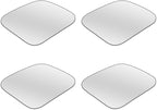 4PCS Car Blind Spot Mirror, Wide Angle Clear HD Glass Convex Side Rear View Mirror to Reduce Blindspot, Auto Exterior Rear View Accessories for Wide Angle, Universal Fit (StyleB)
