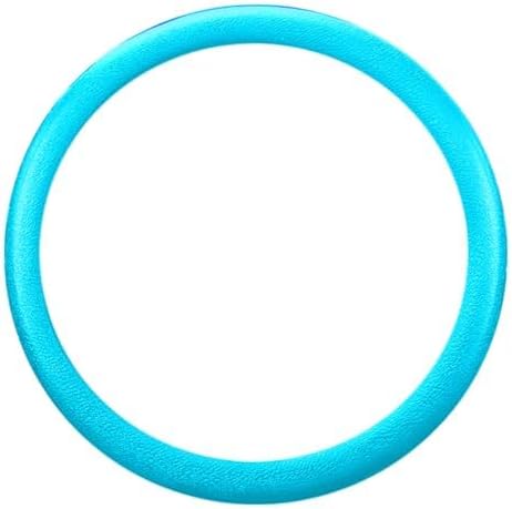 Car Steering Wheel Cover, Non-Slip Silicone Material, Multiple Color Choices, Universal Auto Parts Steering Wheel Cover, Suitable for Most Cars (Light Blue)