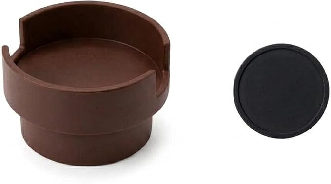 Couch Cup Holder Adapter – Universal Sofa Drink Expander for Large Mugs, Tumblers & Bottles – Spill-Proof Recliner Caddy for Living Room, RV & Boat (Brown, Base 80MM(3.15IN))