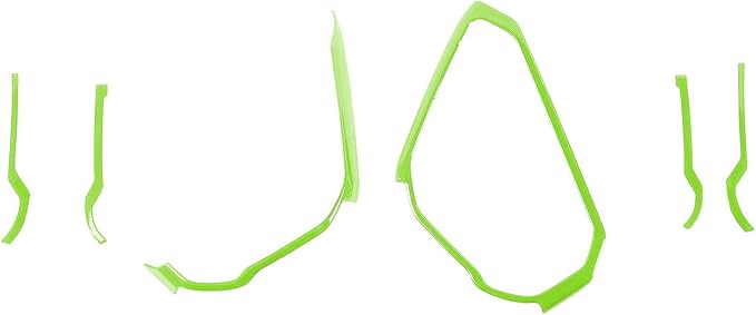 Center Console Dash Grab Handle Cover Trim Compatible with 2021-2024 Ford Bronco Light Green Interior Accessories (Not for Bronco Sport)