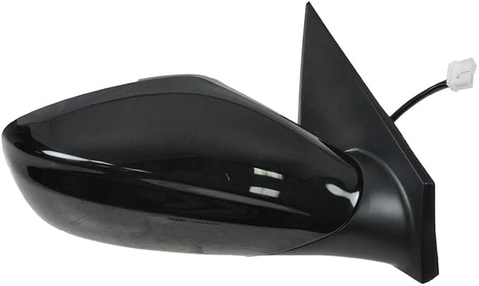 2 Piece Driver and Passenger Side Mirror Assembly Set Electric Adjustment Heated No Memory Black Compatible with 2011-2014 Hyundai Sonata HY1320166 HY1321166