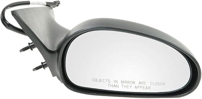 Passenger Side View Mirror Non-Folding Electric Adjustment Non-Heated No Memory Textured Compatible with 1996-1998 Ford Mustang
