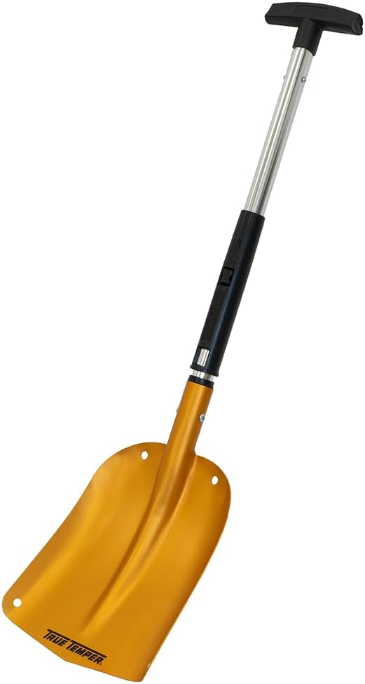 3-in-1 Emergency Shovel for Car or Truck, Foldable with Ice Scraper, Ice Brush, Compact Storage for Vehicle or Hiking, Use in Snow, Dirt, Ice, or Gravel